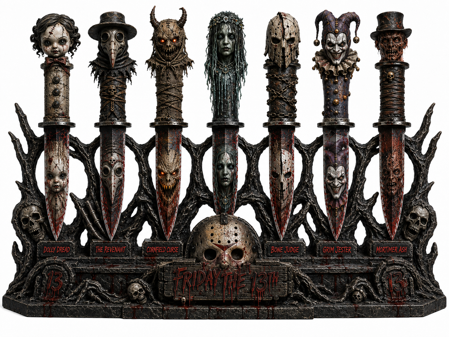 SlasherVault - The Complete Horror Collector's Dagger Set